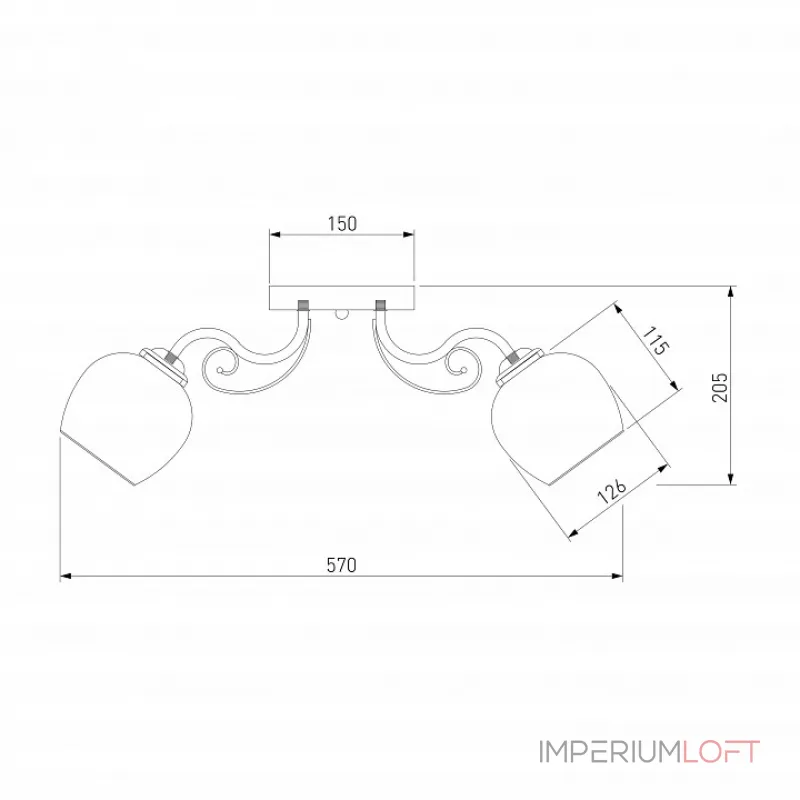 Потолочная люстра 30138/5 Потолочная люстра 30138/5