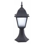 Наземный низкий светильник Arte Lamp Bremen A1014FN-1BK Цвет арматуры черный Цвет плафонов прозрачный