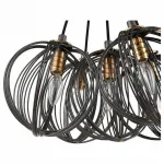 Подвесной светильник Vele Luce Incredibile 654 VL6212P05 Цвет арматуры серебро Цвет плафонов серебро от ImperiumLoft