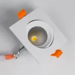 Встраиваемый светильник Citilux Альфа CLD001KNW0 Белый , плафон Хром