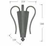 Бра Favourite Castro 2592-3W от ImperiumLoft Бра Favourite Castro 2592-3W от ImperiumLoft