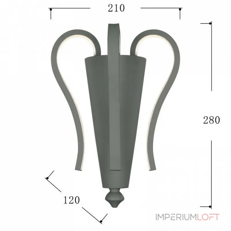 Бра Favourite Castro 2592-3W от ImperiumLoft Бра Favourite Castro 2592-3W от ImperiumLoft