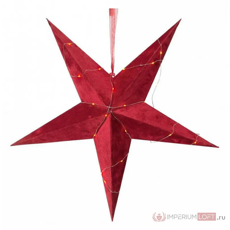 Звезда световая Eglo Velvet 501-62 Цвет плафонов Красный от ImperiumLoft