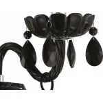 Бра Arte Lamp Teatro A3964AP-1BK Цвет арматуры хром Цвет плафонов черный