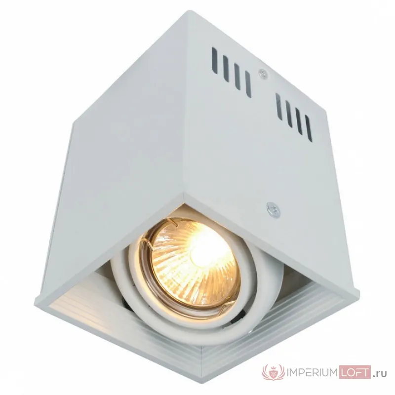 Накладной светильник Arte Lamp Cardani A5942PL-1WH Цвет арматуры белый Цвет плафонов белый от ImperiumLoft