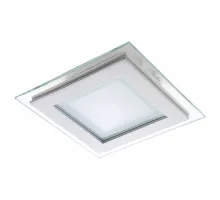 Встраиваемый светильник Lightstar Acri LED 212020 Цвет арматуры хром Цвет плафонов прозрачный