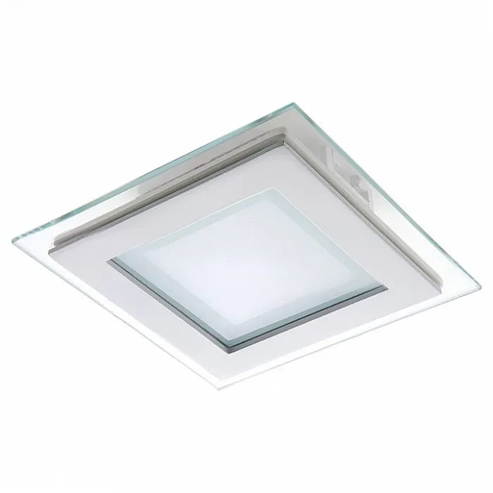 Встраиваемый светильник Lightstar Acri LED 212020 Цвет арматуры хром Цвет плафонов прозрачный от ImperiumLoft