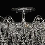 Люстра на штанге MW-Light Бриз 464018609 Цвет арматуры хром Цвет плафонов прозрачный от ImperiumLoft