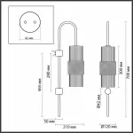 Бра Odeon Light Pimpa 1 5017/1W от ImperiumLoft