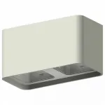 Основание Ambrella C785 C7852 SGR серый песок 190*95*H100mm MR16 GU5.3 Цвет арматуры серый
