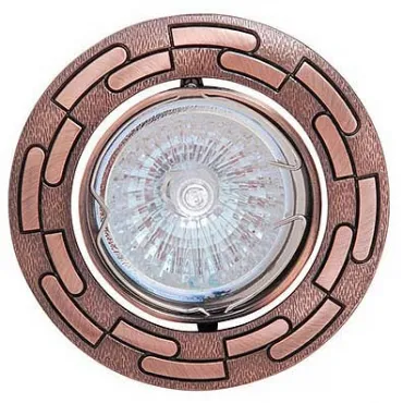 Встраиваемый светильник Horoz Electric HRZ00000588 Цвет арматуры медь
