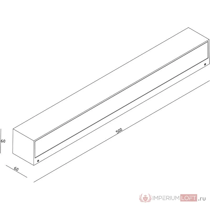 Накладной светильник Deko-Light Linear I Single 731097 Цвет арматуры серый Цвет плафонов черно-белый от ImperiumLoft
