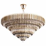 Подвесной светильник Divinare Frizzante 1683/01 LM-16 Цвет плафонов золото Цвет арматуры золото от ImperiumLoft