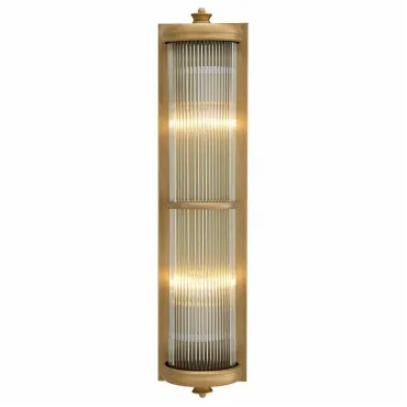Накладной светильник DeLight Collection Crystal Bar KM0925W-2B brass Цвет арматуры латунь Цвет плафонов прозрачный