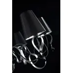 Подвесная люстра Maytoni Intreccio ARM010-06-R Цвет арматуры черный Цвет плафонов черный от ImperiumLoft