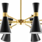 Люстра на штанге Lightstar Dumo 816087 Цвет плафонов золото Цвет арматуры золото от ImperiumLoft