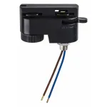 Переходник для трека Lightstar Barra 592007 Цвет арматуры черный Цвет плафонов прозрачный от ImperiumLoft
