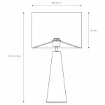 Настольная лампа декоративная Lucide Extravaganza Velvet 10501/81/30 Цвет плафонов черный Цвет арматуры серый от ImperiumLoft Настольная лампа декоративная Lucide Extravaganza Velvet 10501/81/30 Цвет плафонов черный Цвет арматуры серый от ImperiumLoft