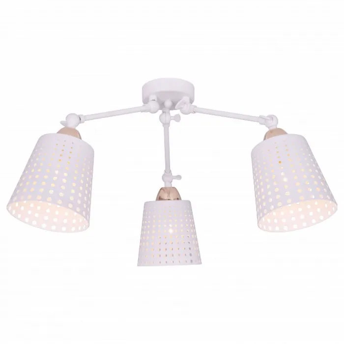Потолочная люстра TopLight Kristiana TL1154-3D Цвет арматуры золото Цвет плафонов белый от ImperiumLoft