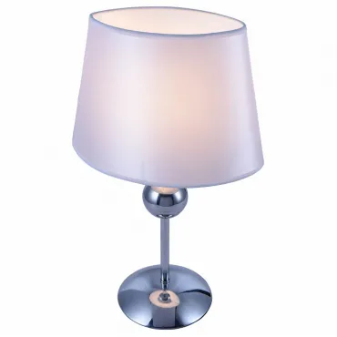 Настольная лампа декоративная Arte Lamp 4012 A4012LT-1CC Цвет арматуры хром Цвет плафонов белый от ImperiumLoft