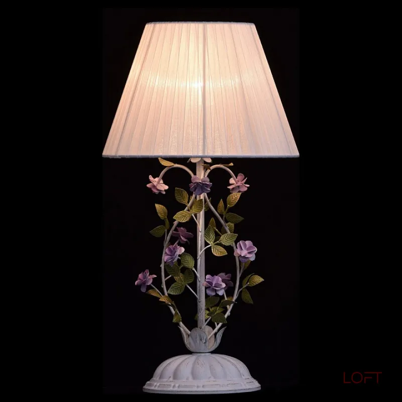 Настольная лампа декоративная MW-Light Букет 1 421034601 Цвет арматуры золото Цвет плафонов белый от ImperiumLoft