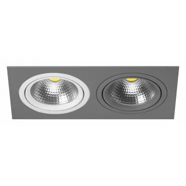 Встраиваемый светильник Lightstar Intero 111 i8290609 Цвет арматуры серый