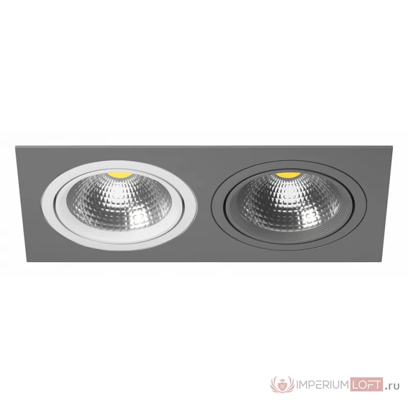 Встраиваемый светильник Lightstar Intero 111 i8290609 Цвет арматуры серый от ImperiumLoft