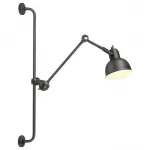 Бра Odeon Light Arta 4125/1WA Цвет плафонов черный Цвет арматуры черный от ImperiumLoft
