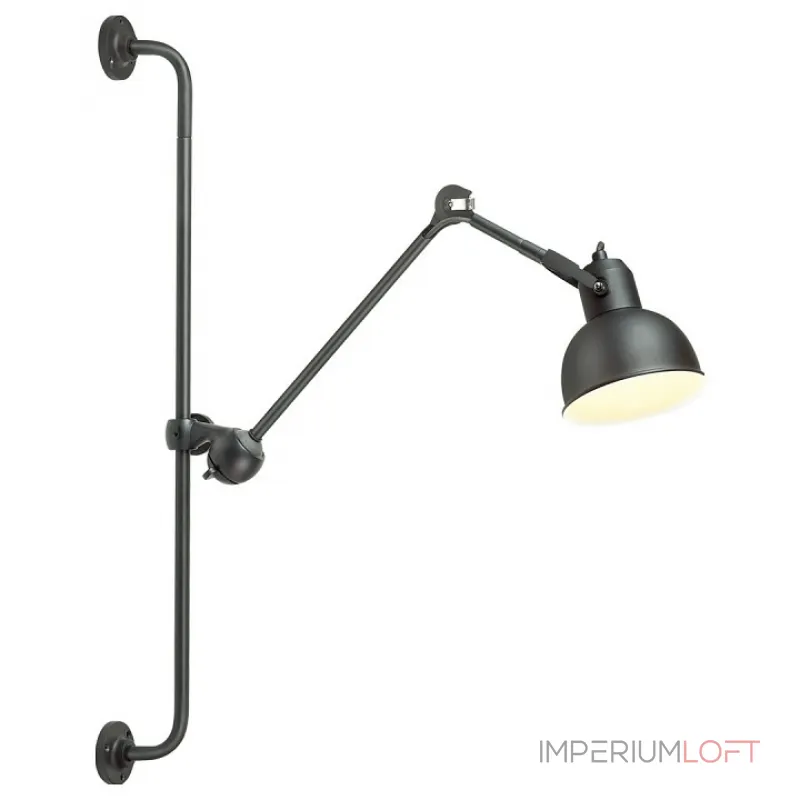 Бра Odeon Light Arta 4125/1WA Цвет плафонов черный Цвет арматуры черный Бра Odeon Light Arta 4125/1WA Цвет плафонов черный Цвет арматуры черный