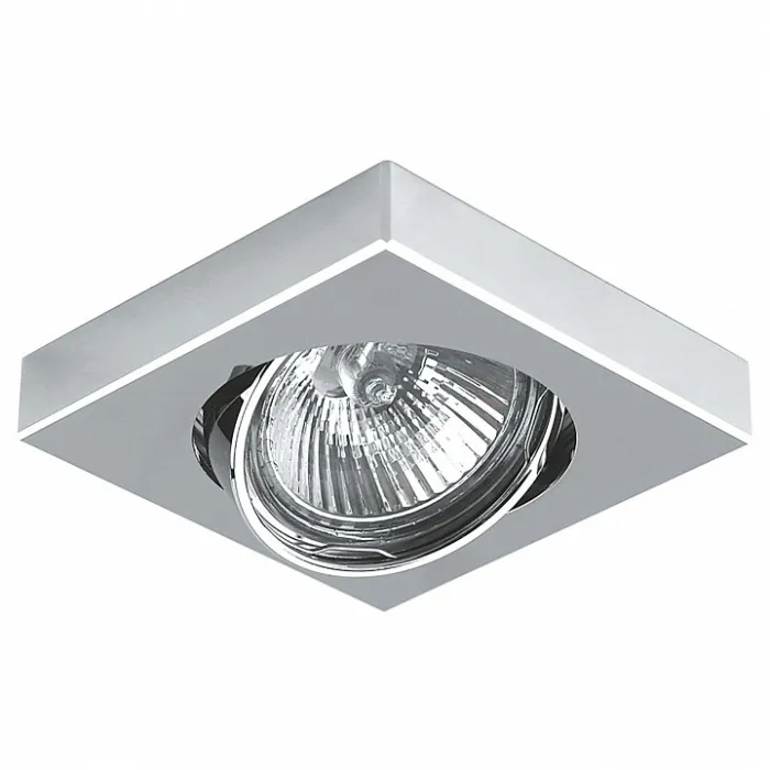 Встраиваемый светильник Lightstar Mattoni 006244 Цвет арматуры хром Цвет плафонов хром от ImperiumLoft