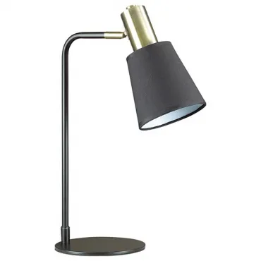 Настольная лампа офисная Lumion Marcus 3638/1T Цвет арматуры бронза Цвет плафонов черный