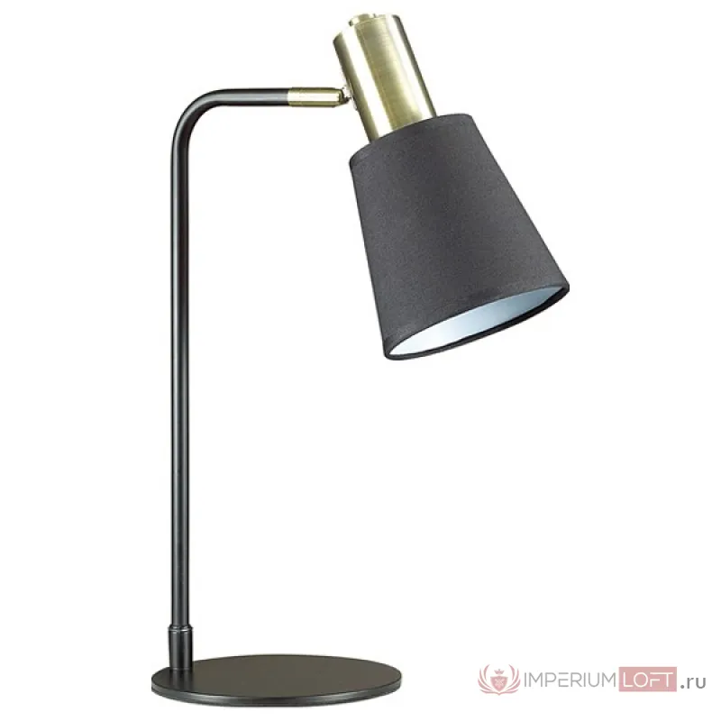 Настольная лампа офисная Lumion Marcus 3638/1T Цвет арматуры бронза Цвет плафонов черный от ImperiumLoft