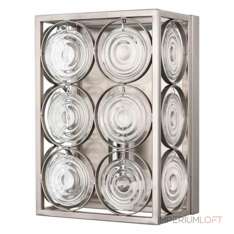 Накладной светильник Vele Luce Sophie VL3233W01 Цвет арматуры никель Цвет плафонов никель