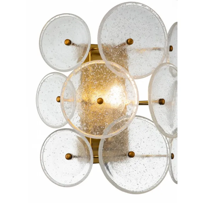 Накладной светильник Indigo Soffio 12020/1W Gold от ImperiumLoft
