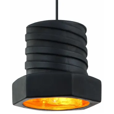 Подвесной светильник Arte Lamp Bijoux A6680SP-1BK Цвет арматуры черный Цвет плафонов черный от ImperiumLoft