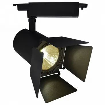 Светильник на штанге Arte Lamp Track Lights A6730PL-1BK Цвет арматуры черный Цвет плафонов черный