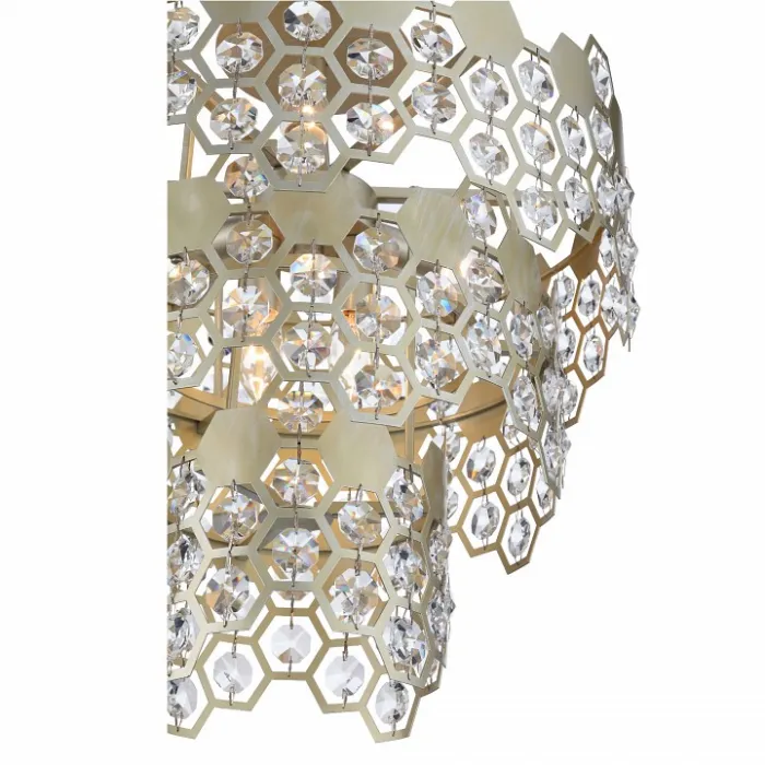 Светильник на штанге ST-Luce Favoleno SL1102.202.05 Цвет арматуры кремовый Цвет плафонов кремовый от ImperiumLoft