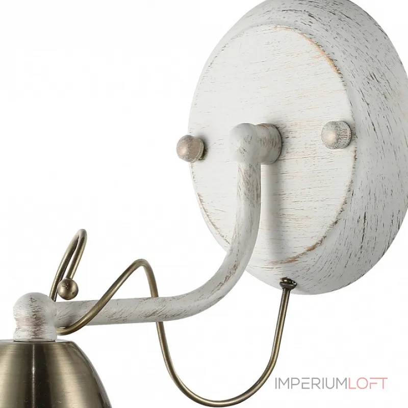 Бра Arte Lamp A1633AP-1WG Цвет арматуры бронза Цвет плафонов прозрачный