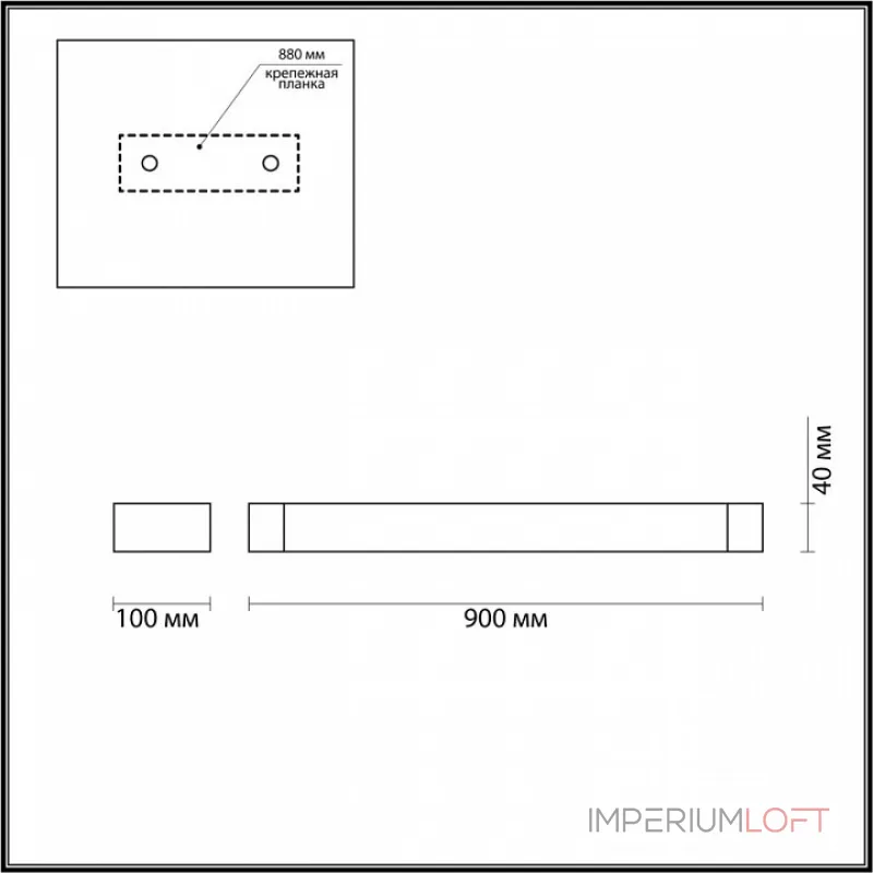Накладной светильник Odeon Light Arno 3888/24WB