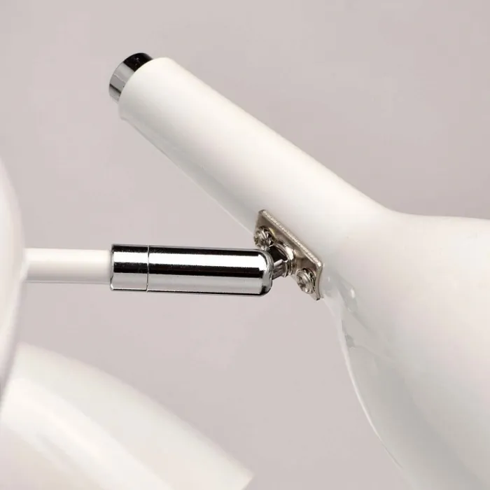 Люстра на штанге MW-Light Астор 545012506 Цвет арматуры белый Цвет плафонов белый от ImperiumLoft