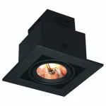Встраиваемый светильник Arte Lamp Technika 2 A5930PL-1BK Цвет арматуры черный Цвет плафонов черный
