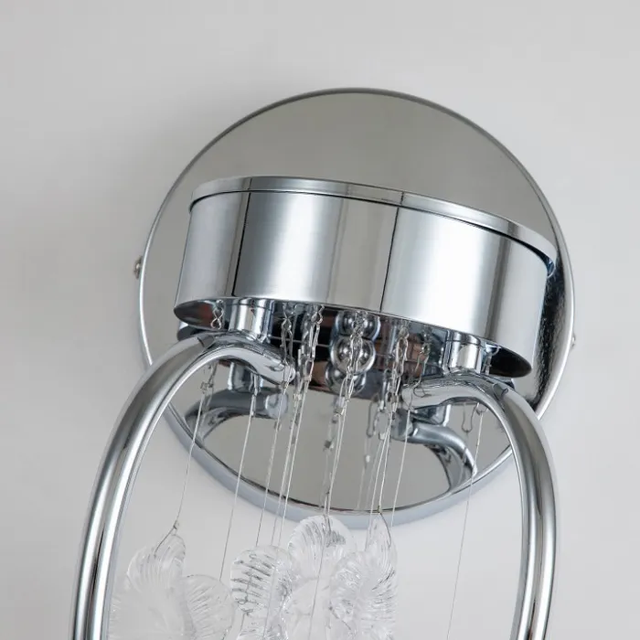 Бра Favourite Bellis 2870-2W Цвет арматуры хром Цвет плафонов белый от ImperiumLoft