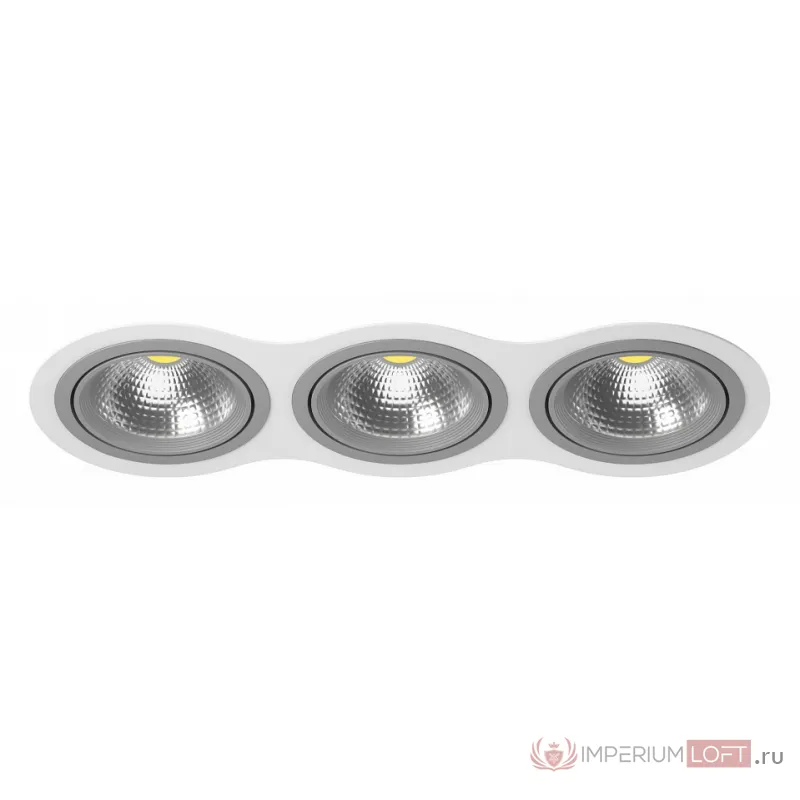 Встраиваемый светильник Lightstar Intero 111 i936090909 Цвет арматуры серый от ImperiumLoft