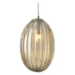 Подвесной светильник Newport 614 6144/S gold/cognac цвет арматуры золото цвет плафонов серый от ImperiumLoft