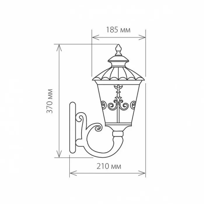 Светильник на штанге Elektrostandard Diadema Diadema U (GLYF-8046U) черное золото от ImperiumLoft