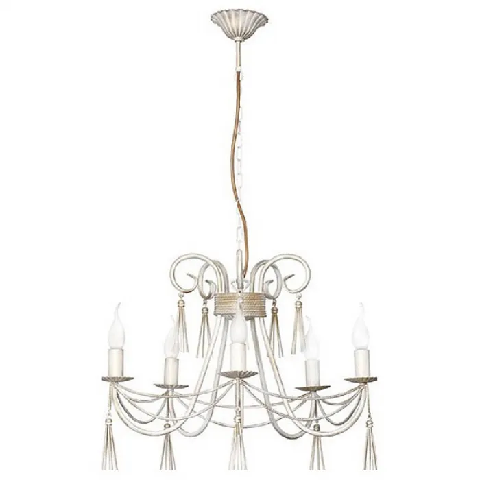 Подвесная люстра Nowodvorski Twist White 4984 цвет арматуры белый от ImperiumLoft