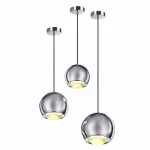 Подвесной светильник Odeon Light Mia 4228/12LA Цвет плафонов хром Цвет арматуры хром от ImperiumLoft