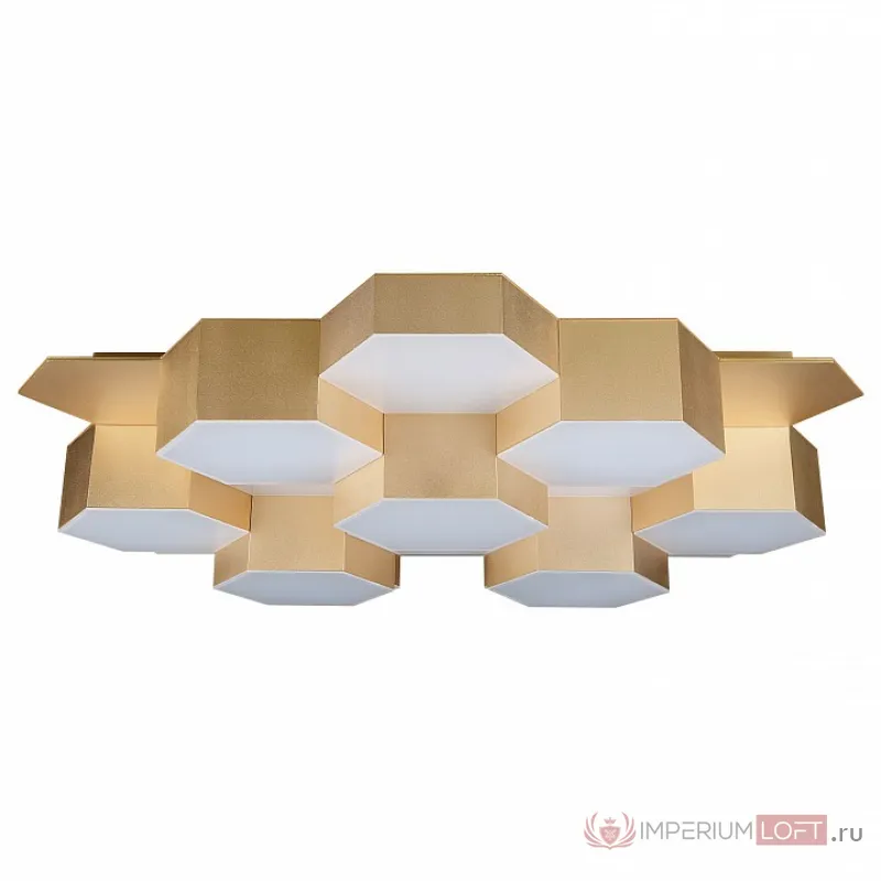 Накладной светильник Lightstar Favo LED 750163 Цвет арматуры золото от ImperiumLoft