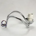 Бра Lussole Iliamna LSP-8141V Цвет арматуры хром Цвет плафонов белый