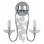 Бра Favourite Bellis 2870-2W Цвет арматуры хром Цвет плафонов белый от ImperiumLoft